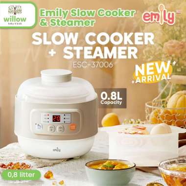 Food Processor MPASI - Emily Slow Cooker 0.8L