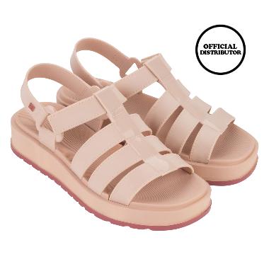 Zaxy Conectada Sand Ad Sandal Flat Wanita - Light Nude 40