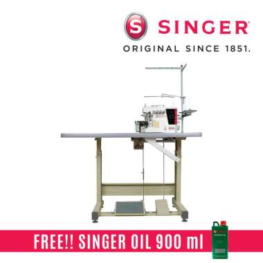 Mesin Obras Industri SINGER 324G E Series + Papan + Kaki (Set)