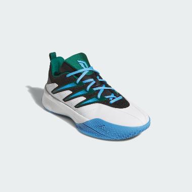 adidas Unisex Basketball Dame Certified 3 Basketball Sepatu Basket Pria/Wanita [JI1541] 9.5 ftwr whi