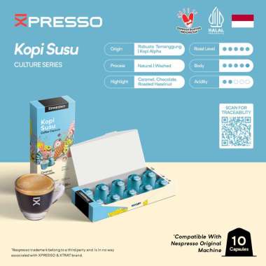Nespresso Capsule Compatible - Xpresso Coffee Capsule Kopi Susu