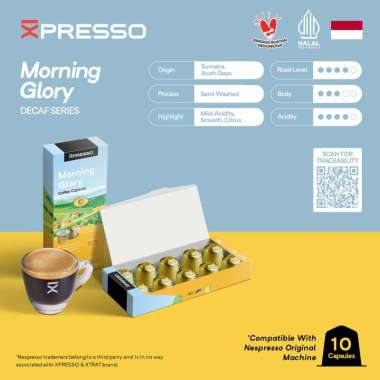 Nespresso Capsule Compatible - Xpresso Coffee Capsule Morning Glory