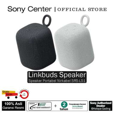 SONY Center Jakarta - Sony LinkBuds Speaker Wireless Portable Speaker SRS-LS1 / Sony Portabel Speake