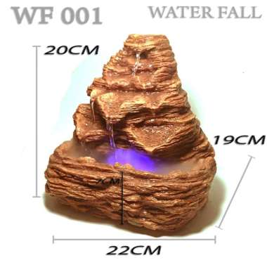 WF001 WATERFALL AIR TERJUN REPTILE TEMPAT MINUM BEARDED DRAGON BD ULAR BALLPHYTON CORNSNAKE TORTOISE
