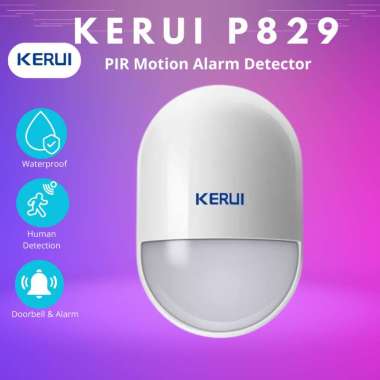 KERUI P829 PIR Sensor Gerak Wireless Alarm System Alarm Rumah