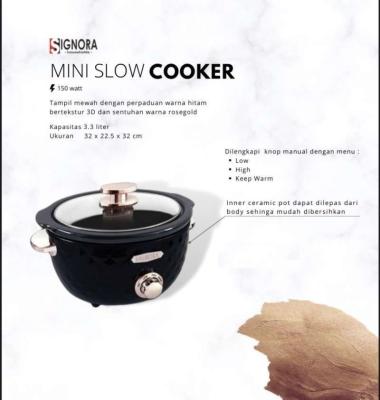 MINI SLOW COOKER SIGNORA