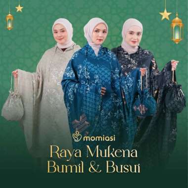 Momiasi - Mukena Ghania Prayer Set Premium - Mukena GHANIA - RICHBLACK