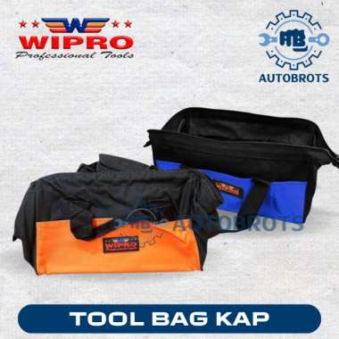 WIPRO Tool Bag / Tas Perkakas / Tempat Perkakas Biru