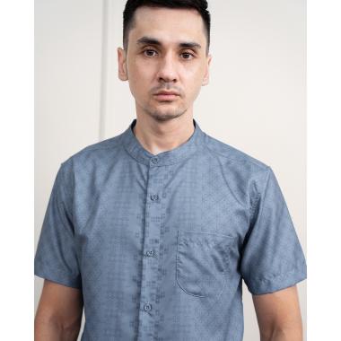 Heaven Lights Men Magika Short Sleeve Koko - Steel Blue 3XL