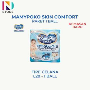 MamyPoko Pants Skin Comfort S38/M32+2/L28 /XL24/XXL22 1 Ball SC-L28 1 BALL