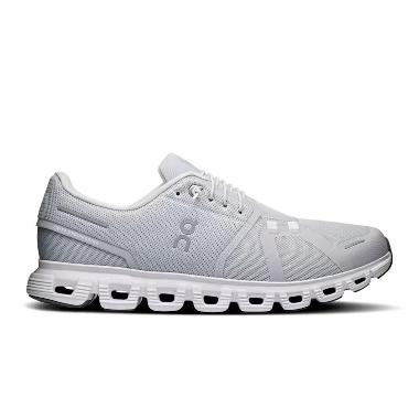 On Cloud 6 Men Sepatu Sneakers Pria [3MF10070070] 9.5 Glacier White
