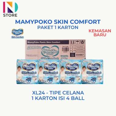 MamyPoko Pants Skin Comfort S38/M32+2/L28 /XL24/XXL22 1 Karton SC-XL24 1 KARTON