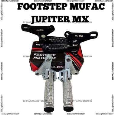 FOOTSTEP FOOT STEP BELAKANG MUFAC MX KING MX NEW Jupiter MX PNP INJAKAN KAKI JUPITER MX Black