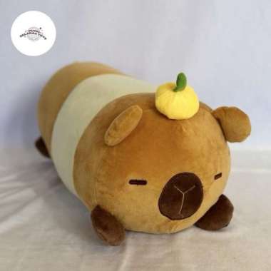 Boneka Mainan Guling Karakter Dino Capybara Kelinci Rabbit Bee Lebah - Toys Doll Capybara