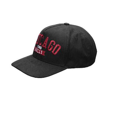 Mitchell & Ness Men Basketball NBA Wavy Pro Snapback Cap Chicago Bulls [HP9771-CBUBLCK] OS