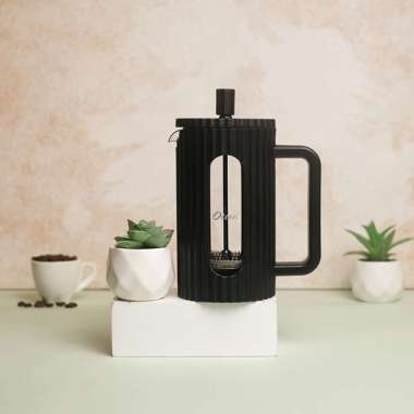Kaia French Press 600ml - Otten Coffee Tea Plunger Glass / Alat Kopi Gelas Kaca Minimalis Pastel Bla