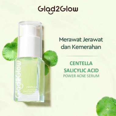 Glad2Glow Sunscreen Gel SPF 50 PA+++ Original BPOM Aman untuk Semua Jenis Kulit Acne Serum
