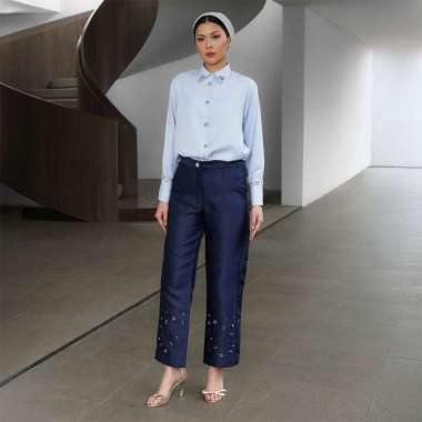 Jenna and Kaia - Dexa Pants - Celana Panjang Wanita M NAVY