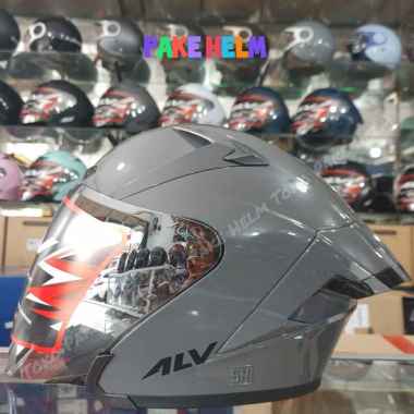HELM ALV ULTRON PRO GREY GLOSSY ORIGINAL XL