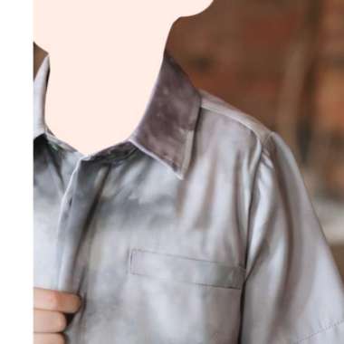 Atelier Angelina Samawa Koko Kids Tangan Panjang Gradient Flow - Mossy Falls 8-10Y