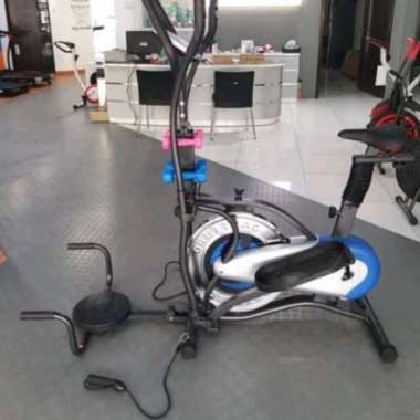 orbitrack plate 5 in 1 sepeda statis total fitness original