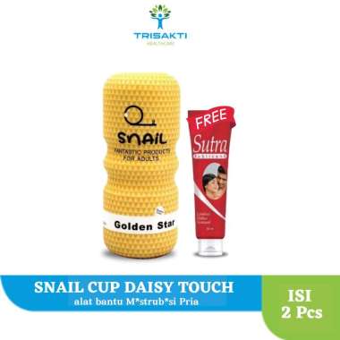 Snail Cup Pria Design Mulut Free Sutra Lubricant 50 ml