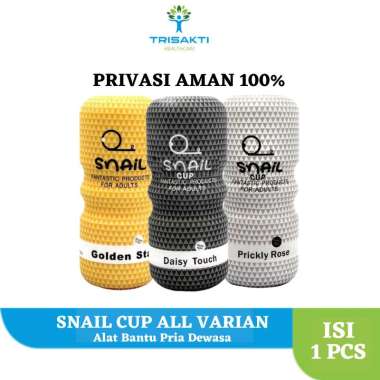 Snail Cup Alat Bantu Masturbasi Pria - Privasi Terjamin ANIME HITAM