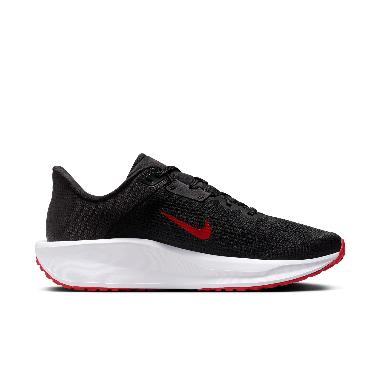 NIKE Men Running Quest 6 Road Shoes Sepatu Lari Pria [FD6033-002] 7.5 Black/University Red-White-Dk 