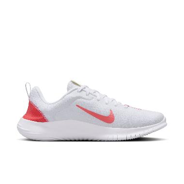 NIKE Women Training Flex Experience Run 12 Road Shoes Sepatu Fitness Wanita [DV0746-103] 8 White/Mag