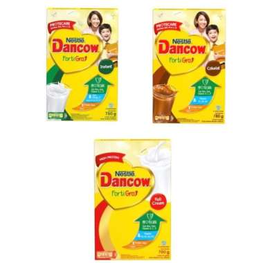 Dancow Fortigrow Dancow Instant Dancow Full Cream Box 195 gr Dancow Coklat 195g Instant