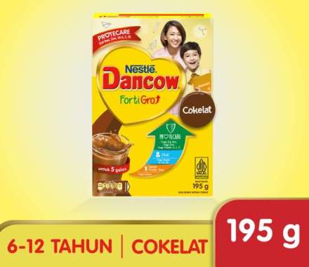 Dancow Fortigrow Dancow Instant Dancow Full Cream Box 195 gr Dancow Coklat 195gr Coklat