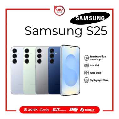 Hp Samsung S25 Ram 12GB Internal 256GB Garansi Resmi Mint