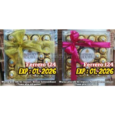 Promo Harga Ferrero Rocher Chocolate T24 300 gr - Blibli