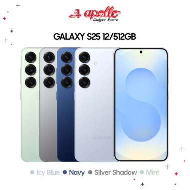 Samsung Galaxy S25 12/512GB Garansi Resmi Indonesia HP Handphone Terbaru - Smartphone AI | Galaxy AI