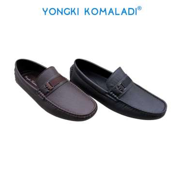 YONGKI KOMALADI SEPATU MOCCASIN PRIA OL-DNL301-25 40 Hitam