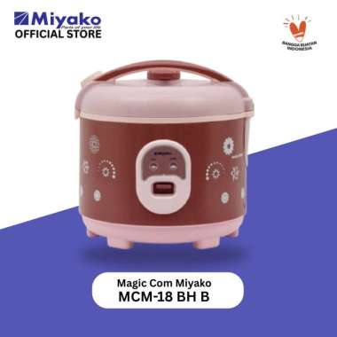 Magic Com Miyako MCM18BHB Panci Nanoal Berlian Hitam - Rice Cooker 1.8 Liter - 3IN1 Magic Warmer Plu
