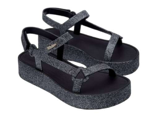 Melissa Sun Downtown Platform Ii Ad Sandal Platform Wanita - Black 39