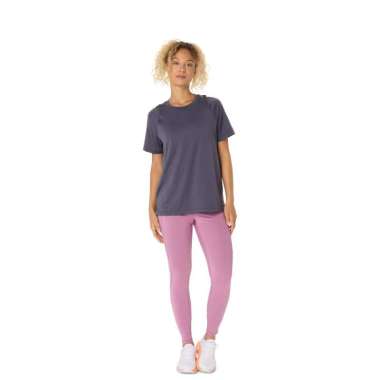 ASICS Women Actibreeze Jacquard Short Sleeve Top-2032D135.505 M Indigo Fog