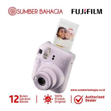 Sumber Bahagia - FUJIFILM INSTAX MINI 12+PAPER INSTAX TWIN ungu