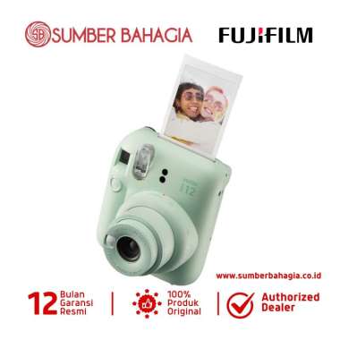 Sumber Bahagia - FUJIFILM INSTAX MINI 12+PAPER INSTAX TWIN green