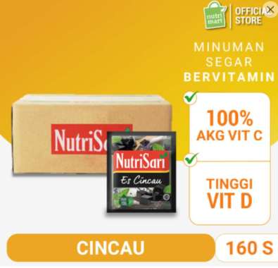 NutriSari Es Cincau 160 sch - Tinggi VIT C & VIT D