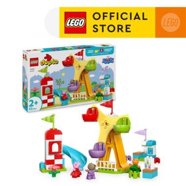 LEGO DUPLO 10453 Funfair (53 Pieces), Building Block, Toys, Mainan Block