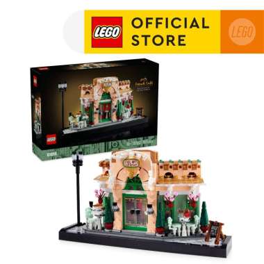 LEGO Icons 10362 French Café (1101 Pieces), Building Block, Toys, Bricks