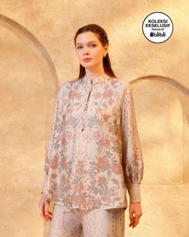 Heaven Lights Alani Blouse - Apricot XL