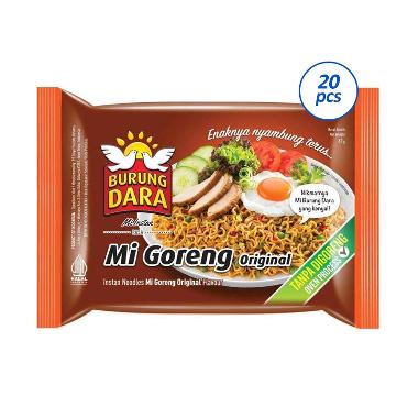 Burung Dara Instan Goreng Original [20 Pcs x 67 gram]