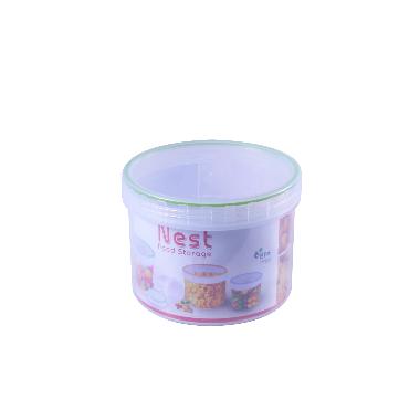 SHINPO Toples Plastik Ukuran XL 1160 ML Tempat Cemilan Food Storage Wadah Makanan SIP-351XL Hijau