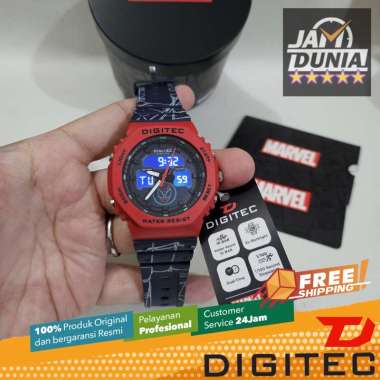 JAM TANGAN DIGITEC SPIDERMAN EDITION ORIGINAL - JAM DIGITEC DA2220T BRL DIGITEC DA2220 JAM DIGITEC 2