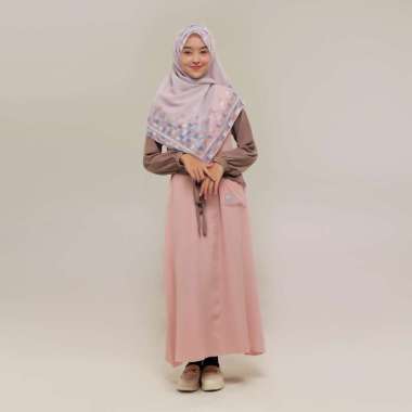 Rabbani - Gamis Dress Muslim Dewasa Dresslim Dara Nina Exclusive XL 805 Peach
