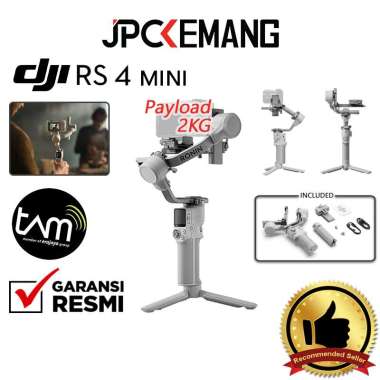 JPC KEMANG DJI RS 4 Mini Basic / Combo Gimbal Stabillizer Camera DJI Ronin RS 4 Mini DJI RS4 Mini GA