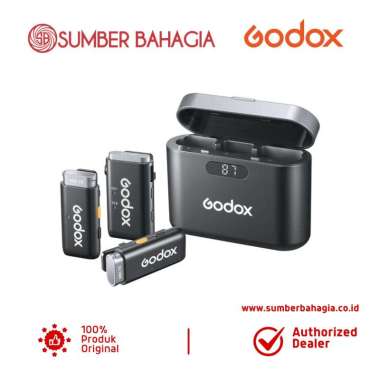 Sumber Bahagia - Godox WEC 2-Person Microphone Wireless